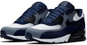 Purchase Nike Air Max 90 Blue Void Black Ashen Slate 302519-400