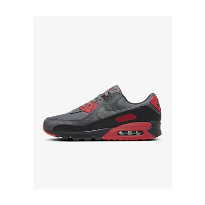 Nike Air Max 90 'Smoke Grey Fire Red'