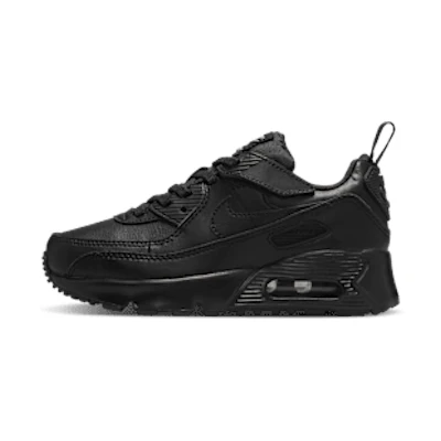 (Youth) Nike Air Max 90 Easy On Black/Black/White/Black