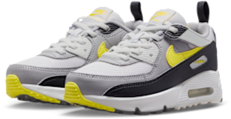 Nike Air Max 90 Fácil Colocar Blanco/Gris Oscuro/Gris Claro/Amarillo Sonic IQ0096-100 Purchase Nike Air Max 90 Fácil Colocar Blanco/Gris Oscuro/Gris Claro/Amarillo Sonic IQ0096-100