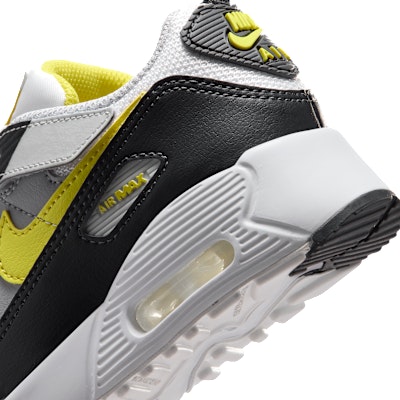 Nike Air Max 90 Fácil Colocar Blanco/Gris Oscuro/Gris Claro/Amarillo Sonic IQ0096-100 Cheap Nike Air Max 90 Fácil Colocar Blanco/Gris Oscuro/Gris Claro/Amarillo Sonic IQ0096-100