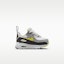 Lookbook Nike Air Max 90 Mudah Pakai Putih/Gelap Kelabu Asap/Kuning Sonic Malaysia IQ0097-100