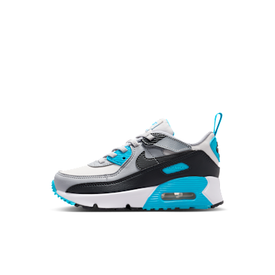 (Preschool) Nike Air Max 90 Easy On Platinum Tint/Blue Lightning/Wolf Gray/Iron Gray IH1417-034