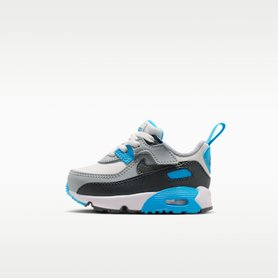 (TD) Nike Air Max 90 Easy On Platinum Tint/Blue Lightning/Wolf Gray/Iron Gray