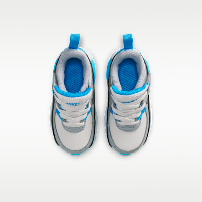 (TD) Nike Air Max 90 Easy On Platinum Tint/Blue Lightning/Wolf Gray/Iron Gray 圖 4