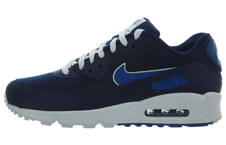 Buy Nike Air Max 90 Essential 復古 輕便透氣減震 低幫 跑步鞋 男款 海軍藍