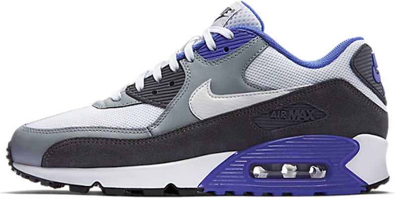 Nike Air Max 90 低筒 跑步鞋 男款 白灰紫 Buy Nike Air Max 90 低筒 跑步鞋 男款 白灰紫