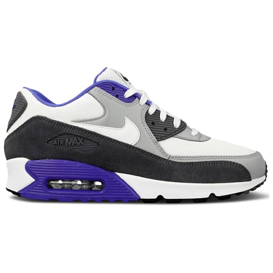 Order Nike Air Max 90 低筒 跑步鞋 男款 白灰紫