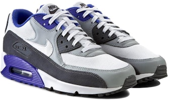 Nike Air Max 90 低筒 跑步鞋 男款 白灰紫 Lookbook Nike Air Max 90 低筒 跑步鞋 男款 白灰紫