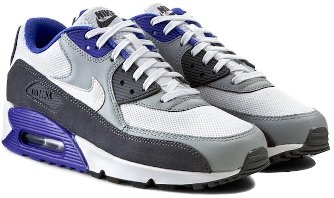 Nike Air Max 90 低筒 跑步鞋 男款 白灰紫 Lookbook Nike Air Max 90 低筒 跑步鞋 男款 白灰紫
