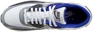 Shop Nike Air Max 90 低筒 跑步鞋 男款 白灰紫