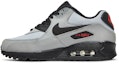Lookbook Nike Air Max 90 Essential 'Wolf Grey' Lelaki & Wanita Kasut Stylish kelabu. 537384-049