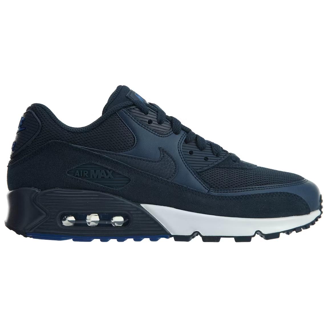 Sizing Nike Air Max 90 Essential Blu Armory Navy/Armory Navy 537384-422