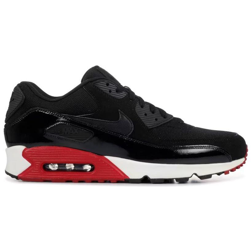 Order ナイキ エア マックス 90 エッセンシャル トリプルブラック ジムレッド ホワイト 537384-066