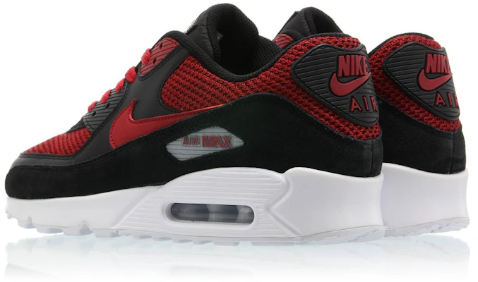 Nike Air Max 90 Essential Black/Tough Red ‘Tough Red 537384-076 Shop Nike Air Max 90 Essential Black/Tough Red ‘Tough Red 537384-076
