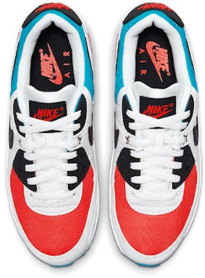 Nike Air Max 90 “鞭炮” 白藍紅 Shop Nike Air Max 90 “鞭炮” 白藍紅