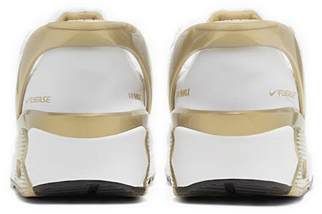 Nike Air Max 90 FlyEase 'Emas Metalik' CU0814-100 Shop Nike Air Max 90 FlyEase 'Emas Metalik' CU0814-100