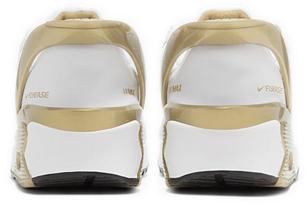 耐克 Air Max 90 FlyEase '金属金色' CU0814-100 Shop 耐克 Air Max 90 FlyEase '金属金色' CU0814-100
