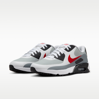 Purchase Nike Air Max 90 G Golf Putih/Abu-Abu/Api Merah. HV9305-105
