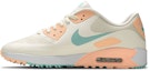 Lookbook Nike Air Max 90 Golf 'Sail Light Dew' – Zapatillas de Golf Color Marfil y Verde Claro CU9978-124