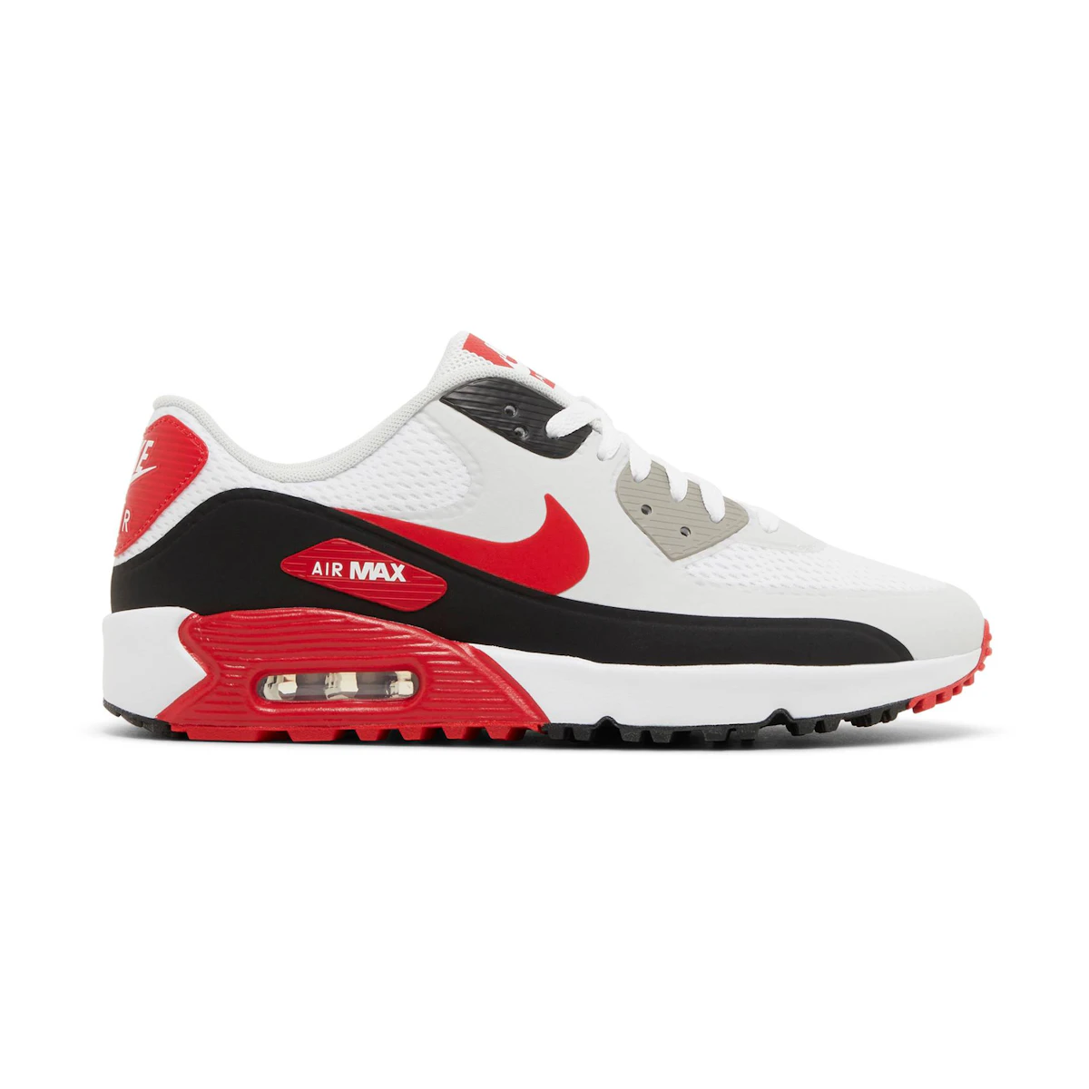 Nike air max 90 white red black sales