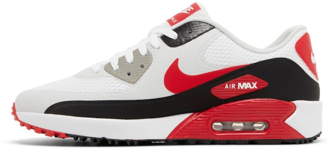 耐克 Air Max 90 高尔夫鞋 '白黑大学红' (2023) DX5999-162 Lookbook 耐克 Air Max 90 高尔夫鞋 '白黑大学红' (2023) DX5999-162