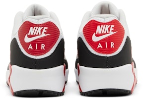 Nike Air Max 90 Golf 'Putih Hitam Merah Universiti' (2023) DX5999-162 Details for Nike Air Max 90 Golf 'Putih Hitam Merah Universiti' (2023) DX5999-162