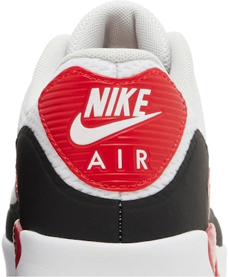 Nike Air Max 90 Golf 'White Black University Red' (2023) DX5999-162 Sizing Nike Air Max 90 Golf 'White Black University Red' (2023) DX5999-162