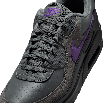 Sizing Nike Air Max 90 ''Kelabu Besi Hitam Anggur Liar'' IF0670-004