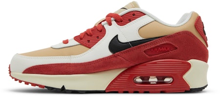 (Kanak-Kanak Sekolah) Nike Air Max 90 Kulit 'Sesame Red Clay' CD6864-200 Lookbook (Kanak-Kanak Sekolah) Nike Air Max 90 Kulit 'Sesame Red Clay' CD6864-200