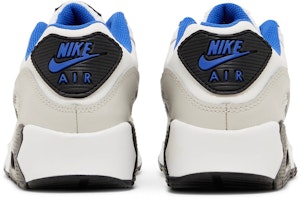 (Grade School) Nike Air Max 90 de Cuero 'Summit White Racer Blue' DV3607-100 Details for (Grade School) Nike Air Max 90 de Cuero 'Summit White Racer Blue' DV3607-100