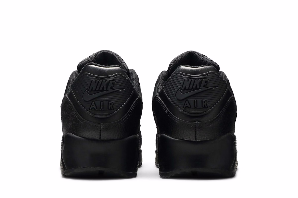 Nike Air Max 90 Leather 'Triple Black' (20) CZ5594-001