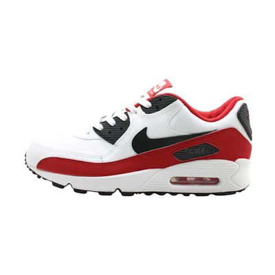 Nike Air Max 90 Leather 'White Black Red'