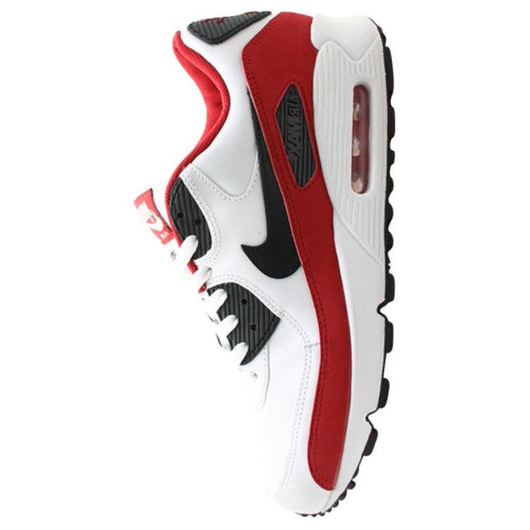Lookbook 耐吉 Air Max 90 舒適百搭 減震耐磨 低筒 跑步鞋 男女同款 黑白紅