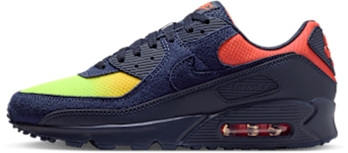 Nike Air Max 90 Lemon Venom/Hyper Crimson/Laser Orange/Blackened Blue DM0029-700 Buy Nike Air Max 90 Lemon Venom/Hyper Crimson/Laser Orange/Blackened Blue DM0029-700