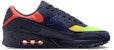 나이키 에어 맥스 90 레몬 베놈/하이퍼 크림슨/레이저 오렌지/블랙 블루 DM0029-700