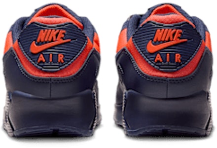 Nike Air Max 90 Lemon Venom/Hyper Crimson/Laser Orange/Blackened Blue DM0029-700 Details for Nike Air Max 90 Lemon Venom/Hyper Crimson/Laser Orange/Blackened Blue DM0029-700