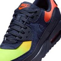 Nike Air Max 90 Lemon Venom/Hyper Crimson/Laser Orange/Blackened Blue DM0029-700 Sizing Nike Air Max 90 Lemon Venom/Hyper Crimson/Laser Orange/Blackened Blue DM0029-700