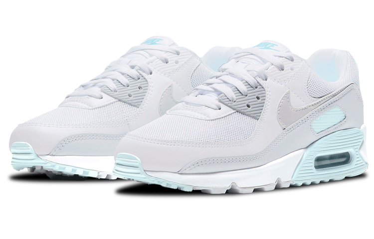 Lookbook 耐吉 Air Max 90 Frigid 低筒 跑步鞋 男款 淡冰藍