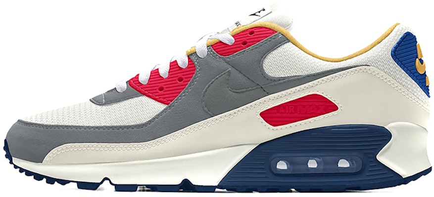 Nike Air Max 90 Rendah 'Kelabu Biru Merah' CT3621-991 Buy Nike Air Max 90 Rendah 'Kelabu Biru Merah' CT3621-991