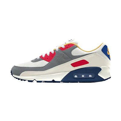Nike Air Max 90 Low 'Grey Blue Red'