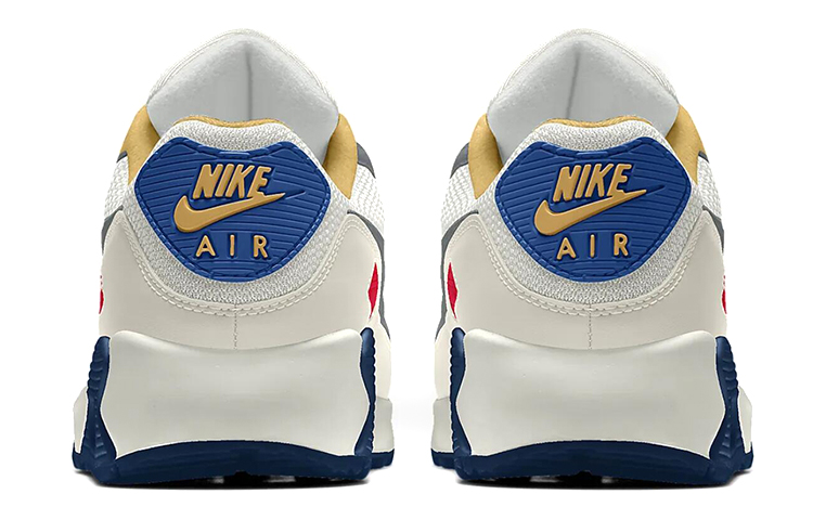 Purchase Nike Air Max 90 Rendah 'Kelabu Biru Merah' CT3621-991