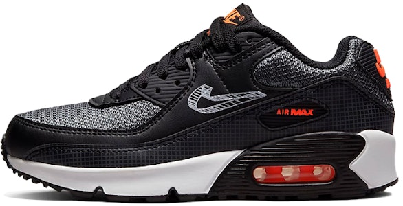 Nike Air Max 90 (GS) 可回收材料 低筒復古跑步鞋 黑色 Buy Nike Air Max 90 (GS) 可回收材料 低筒復古跑步鞋 黑色