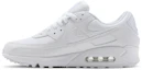 Shop Nike Air Max 90 LTR 'Triple White' CZ5594-100