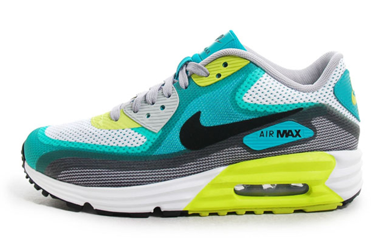 Buy 나이키 에어 맥스 90 루나 로우 그린/옐로우 636229-103