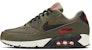 Nike Air Max 90 Medium Olive Black Team Orange AJ1285-205
