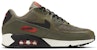 Nike Air Max 90 Medium Olive Black Team Orange AJ1285-205