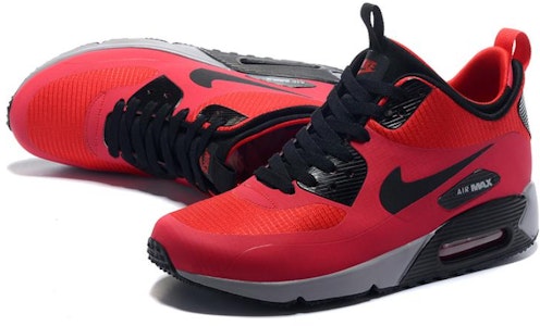 나이키 에어맥스 90 미드 윈터 '짐 레드' 806808-600 Lookbook 나이키 에어맥스 90 미드 윈터 '짐 레드' 806808-600