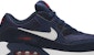 Nike Air Max 90 Midnight Navy University Red Putih AJ1285-403