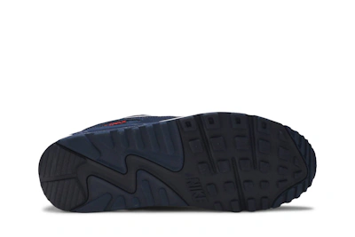 Nike Air Max 90 Midnight Navy University Red White AJ1285-403